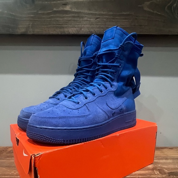 Nike SF Air Force 1 High Game Royal Size 10 - Picture 8 of 14